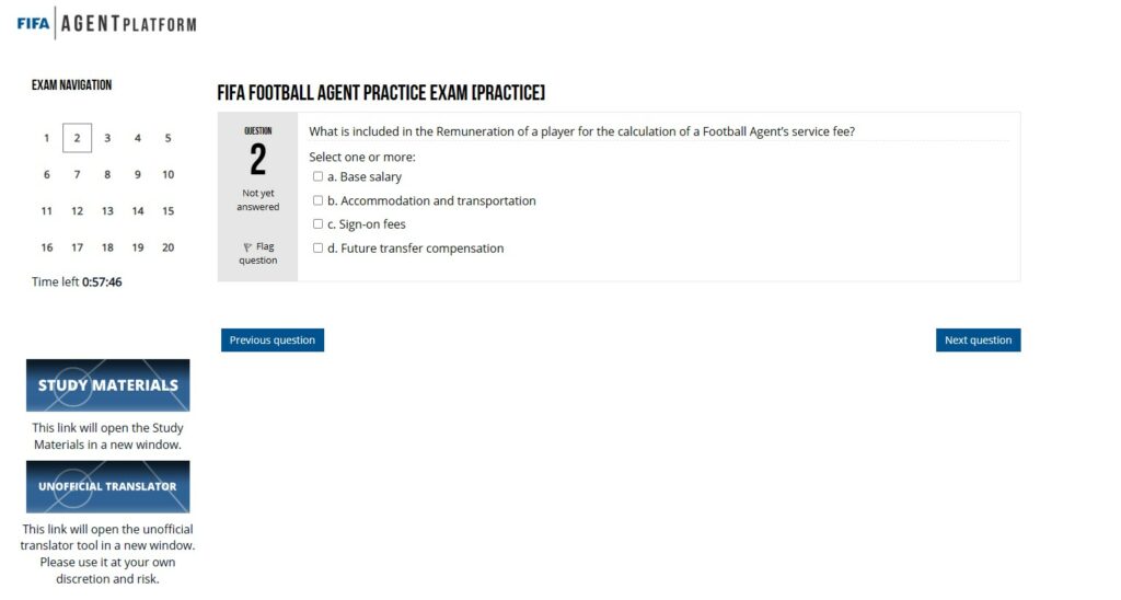 Everything You Need to Know About the FIFA Exam for Football Player Agents